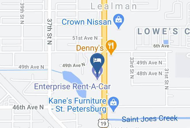 Pinellas - Rand Motel Maps