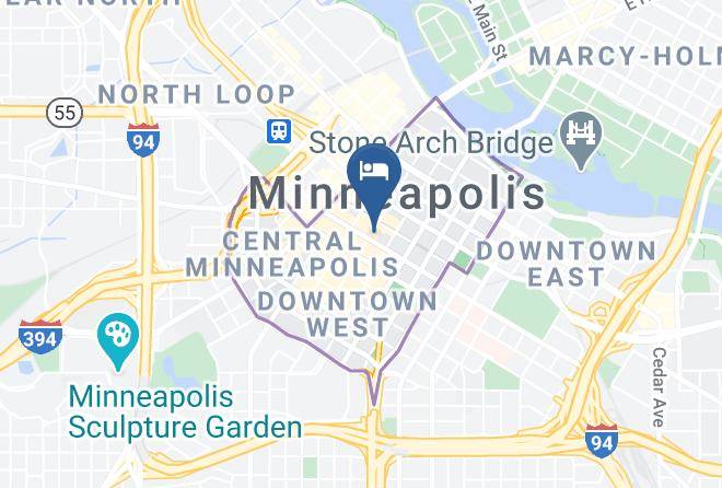 Hennepin - Rand Tower Hotel A Marriott Tribute Portfolio Hotel Maps