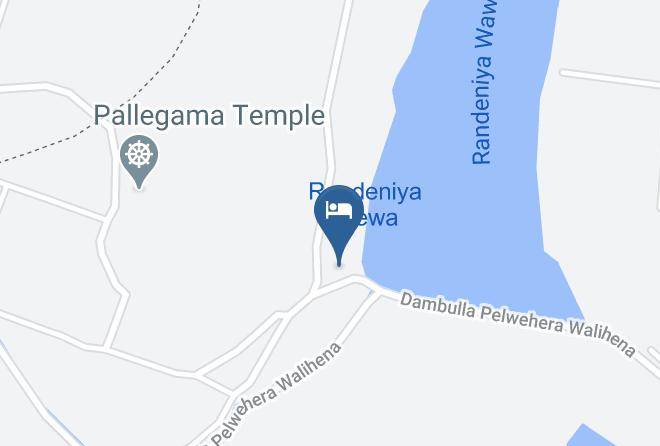 Kandy - Randeniweva Resort Maps