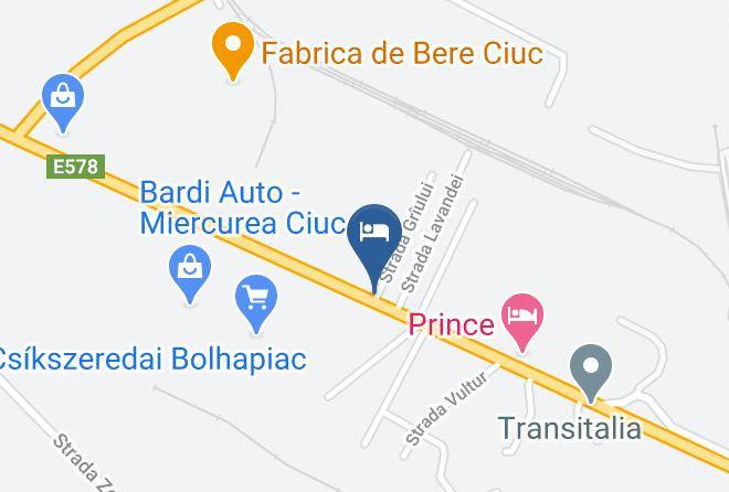 Miercurea Ciuc - Randevu Panzio Maps