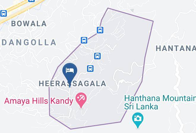 Kandy - Randholee Resorts & Spa Maps