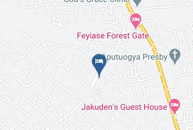 Bosomtwe Atwirna Kwanwoma - Randison Hotel Maps