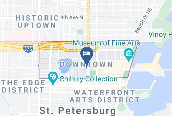 Pinellas - Randolph Hotel Maps
