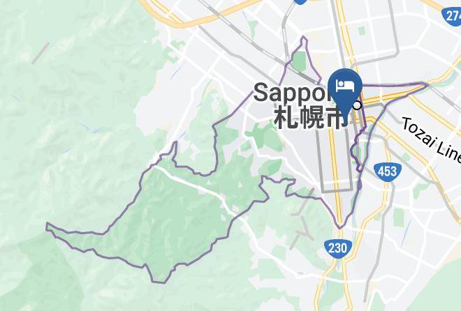 Randor Residential Hotel Sapporo Suites Map