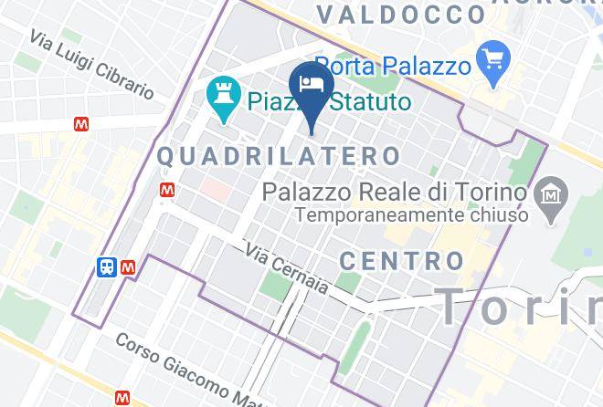 Turin - Randulin Bed And Breakfast Maps