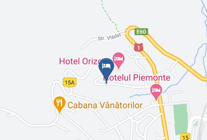 Predeal - Randunica Pensiune Maps