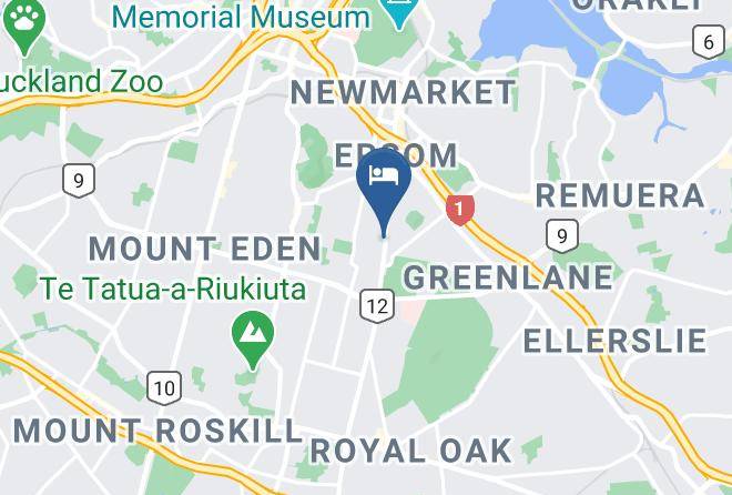 Ranfurly Evergreen Motel Map