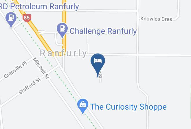 Central Otago - Ranfurly Holiday Park Motels & Cabins Maps