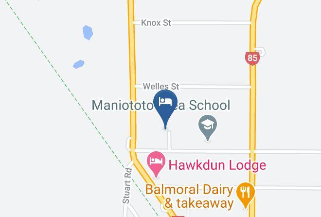 Central Otago - Ranfurly Motels Maps
