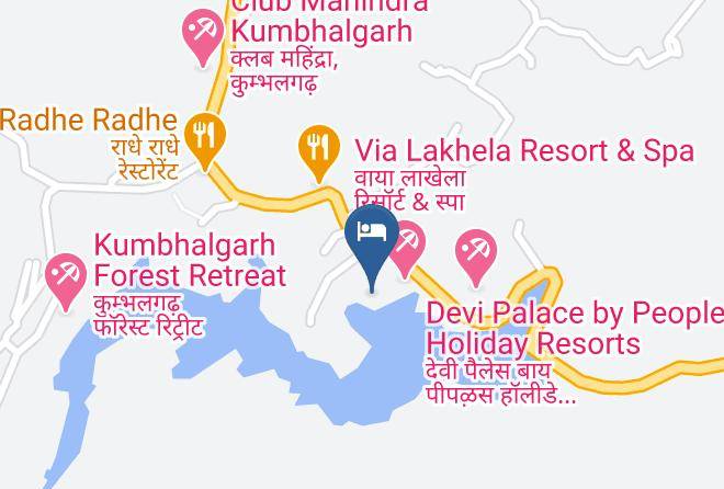 Kumbhalgarh - Rang Bhawan Inn A Lake View Hotel Maps