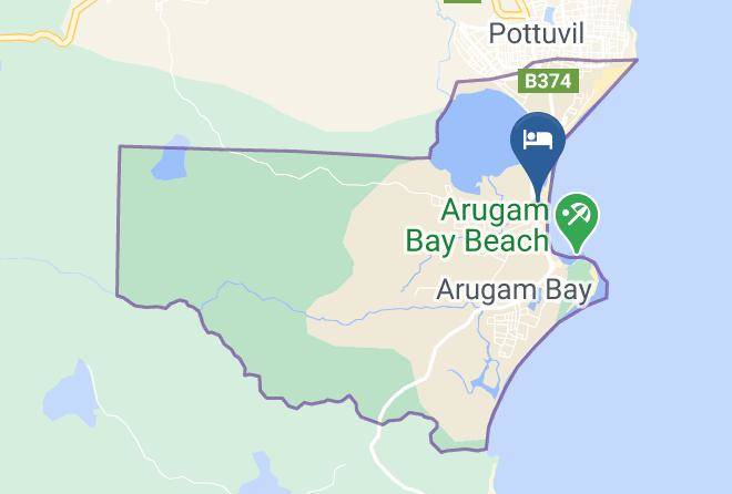 Trincomalee - Ranga's Beach Hut Maps