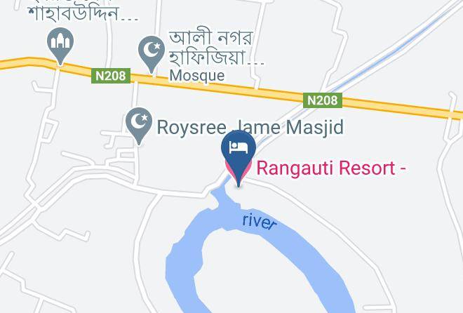 Chittagong - Rangauti Resort Maps