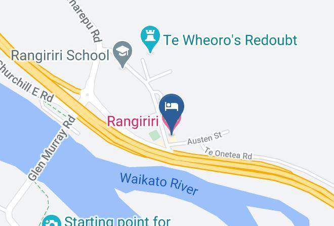 Rangiriri Hotel Map