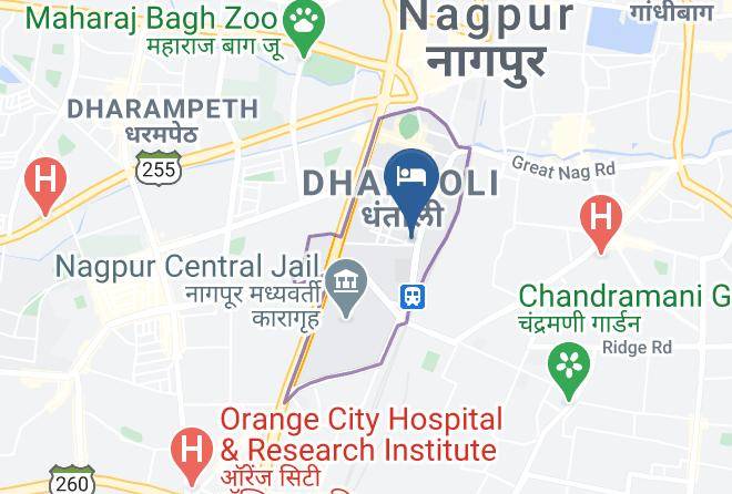 Nagpur - Rangoli Hotel & Banquets Maps