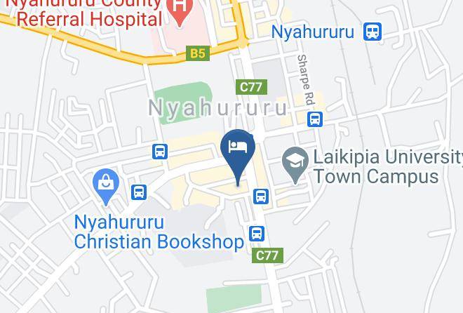 Nyandarua - Ranika Baron Hotel Maps