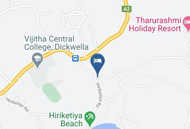 Galle - Ranji Corner Hiriketiya Maps
