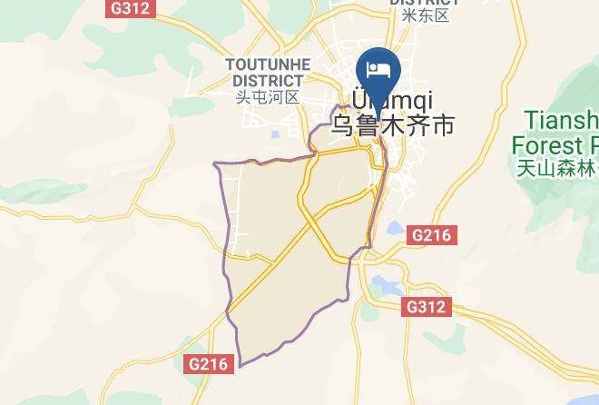 Urumqi - Ranlin Hotel Maps