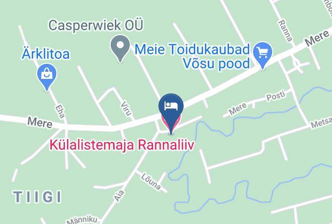 Kulalistemaja Rannaliiv Map
