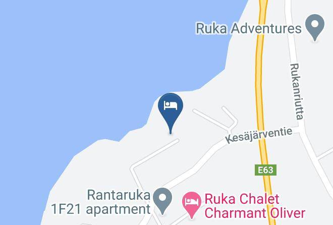 Kuusamo - Rantaruka 6 Holiday Home Maps