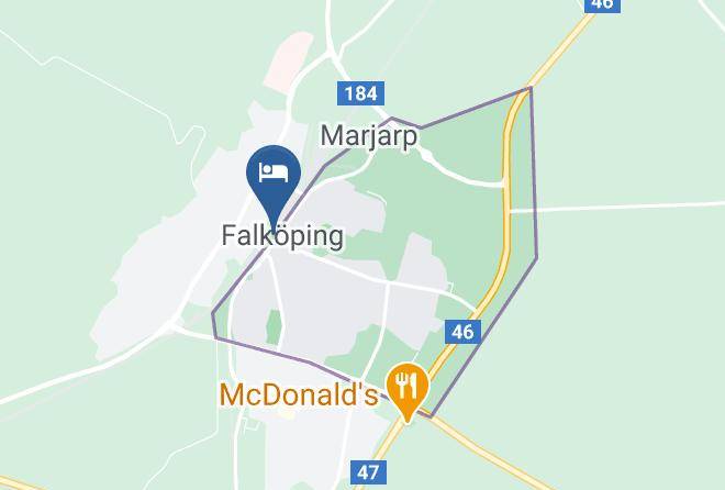 Falkoping - Rantens Hotell Maps