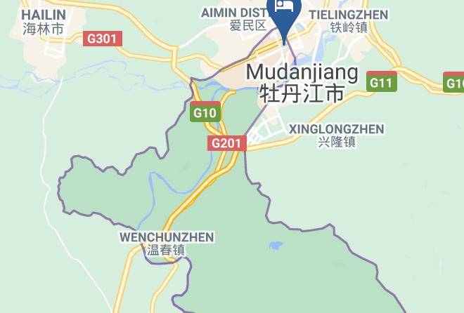 Mudanjiang - Ranti Hotel Mudanjiang Maps