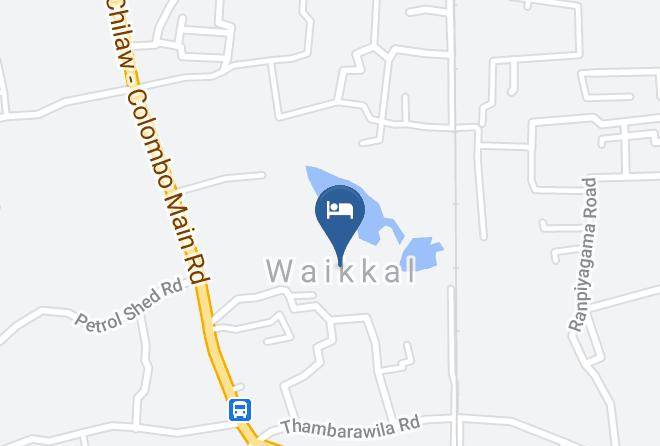 Kurunegala - Ranveli Beach Resort Maps