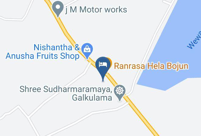 Ranweli Resort Anuradhapura Map