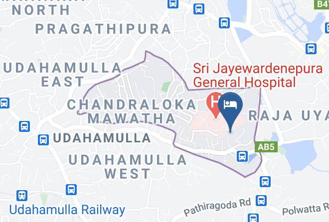 Colombo - Ranwin Rest & Guest Maps