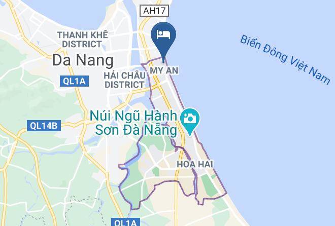 M An - Raon Danang Beach Hotel Maps