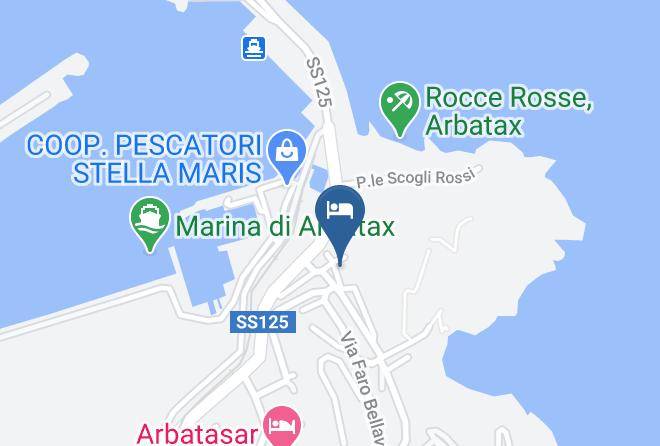 Nuoro - Raphael Hotel Arbatax Maps