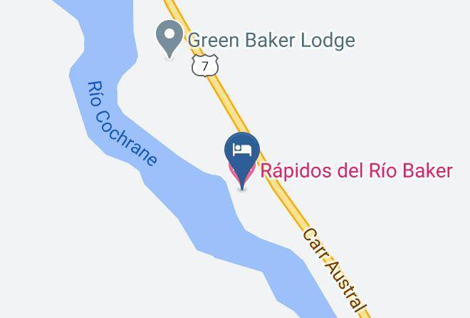 General Carrera Province - Rapidos Del Rio Baker Maps