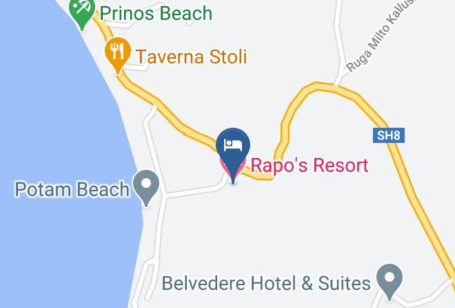 Himara - Rapo's Resort Hotel Maps
