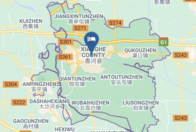 Langfang - Rare Hotel Maps
