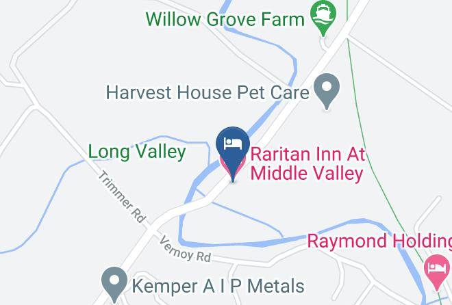 Hunterdon - Raritan Inn At Middle Valley Maps