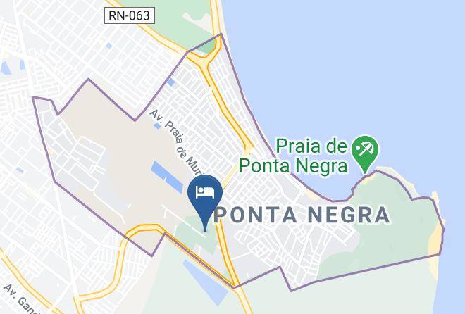 Natal - Raru's Motel Ponta Negra Maps