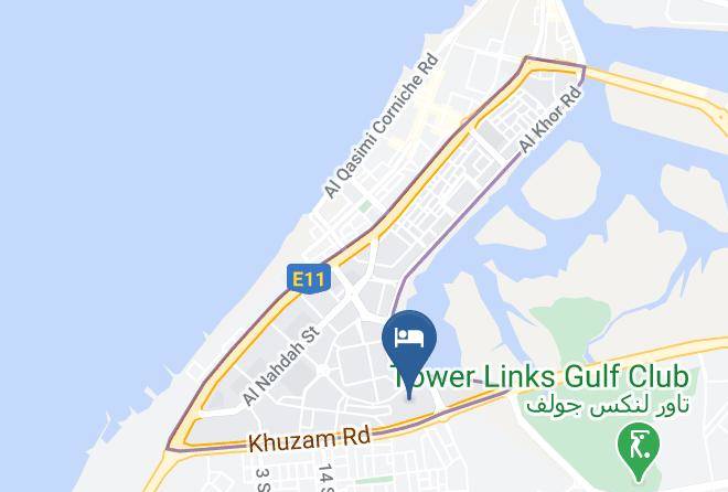 North Ras Al Khaimah - Ras Al Khaimah Hotel Maps