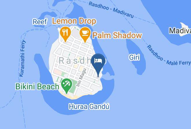 Alifu Alifu - Ras Beach Inn Maps