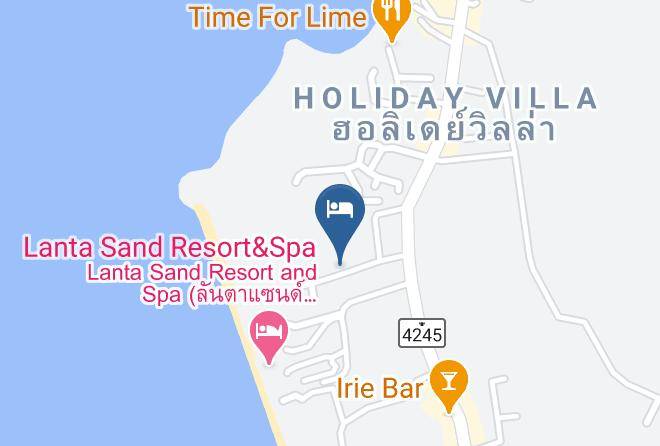 Amphoe Ko Lanta - Rasa Sayang Resort Maps