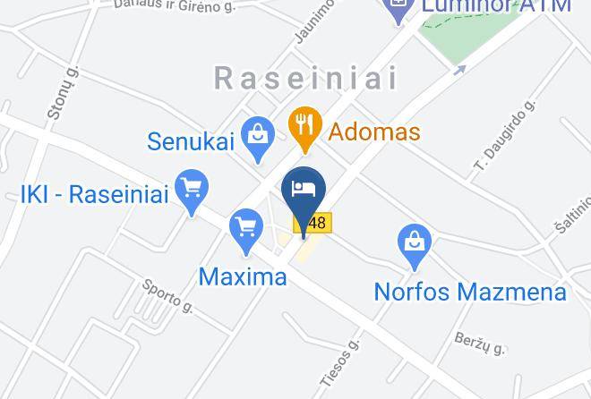 Raseiniai District Municipality - Raseiniu Prekyba Valgykla Maps