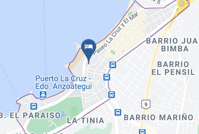 Barcelona - Rasil Puerto La Cruz Maps