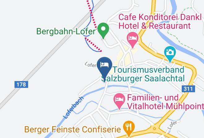 Zell Am See - Rass Stefan Fleischhauerei Kg Maps