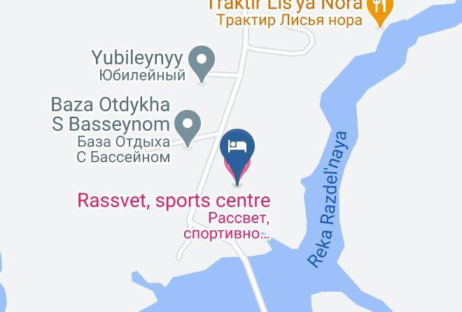 Berdsk - Rassvet Sports Centre Maps