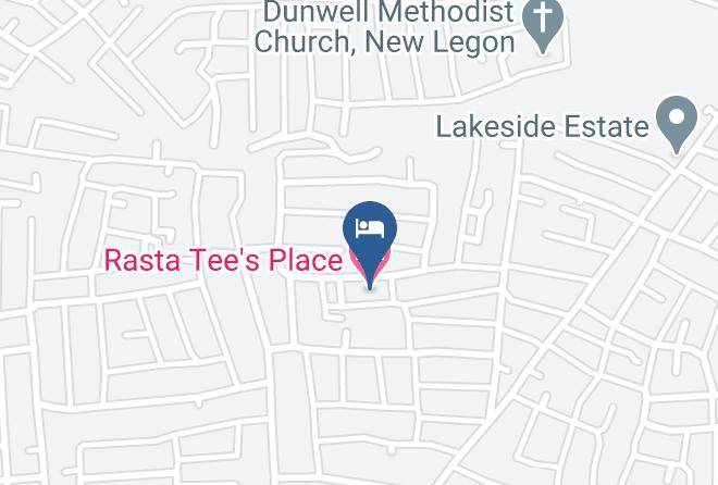 Accra - Rasta Tee's Place Maps