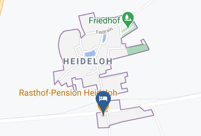 Anhalt Bitterfeld - Rasthof Pension Heideloh Maps