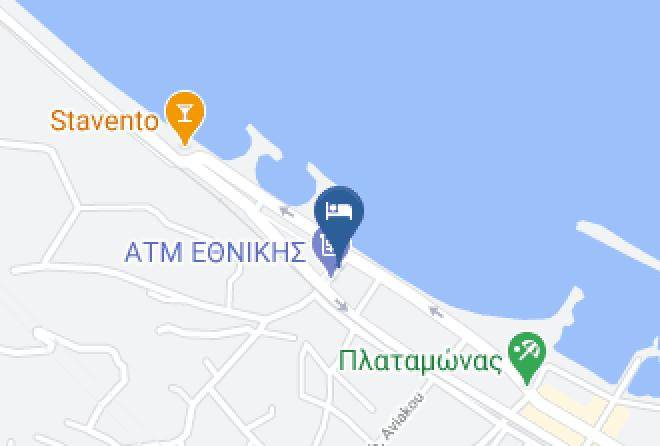 Pieria - Rastoni Hotel Maps