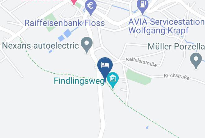 Neustadt An Der Waldnaab - Raststation Flos Am Bockl Radweg Maps