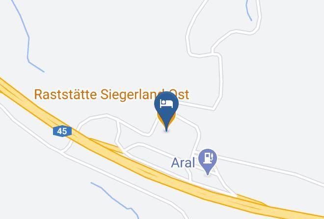 Siegen Wittgenstein - Raststatte Siegerland Ost Maps