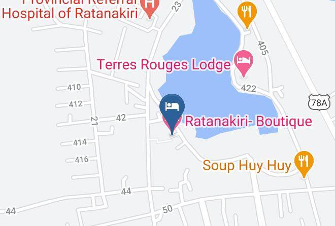 Ban Lung Town - Ratanakiri Boutique Hotel Maps