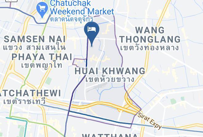 Huai Khwang - Ratchada 18 Hotel Maps