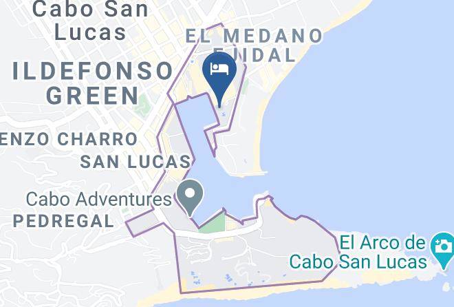 Los Cabos - Rated For Best Value In Cabo Nautical 1br Suite Maps
